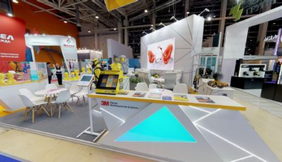 Стенд 3М 3D Model