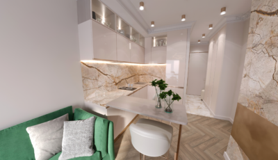 3d тур по однокомнатной квартире 3D Model