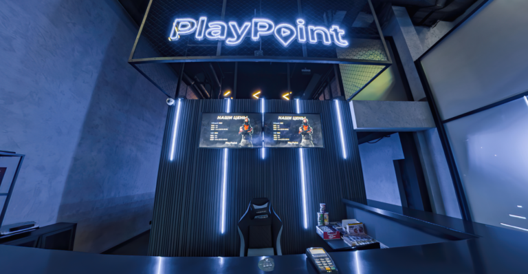 3d тур по компьютерному клубу Play Point