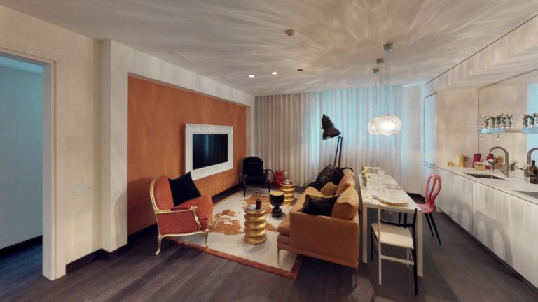 Matterport тур по квартире с дизайнерским ремонтом в ЖК «Леонтьевский мыс»