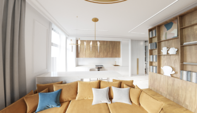 3D тур по трехкомнатной квартире «Фьюжн»