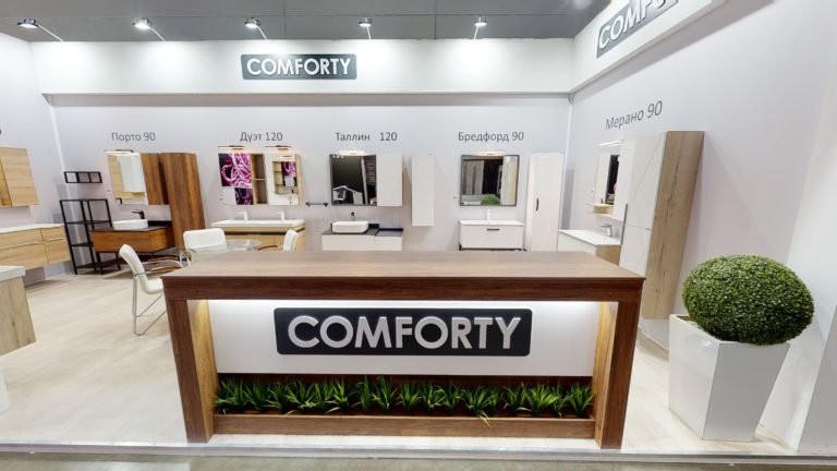 Виртуальный тур по стенду Comforty на выставке MosBuild-2022
