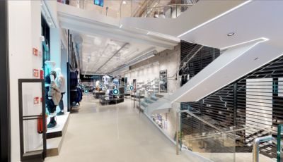 Виртуальный тур по магазину NIKE 3D Model