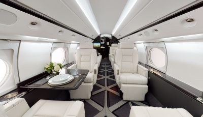 Виртуальный тур по самолету Gulfstream 4 3D Model