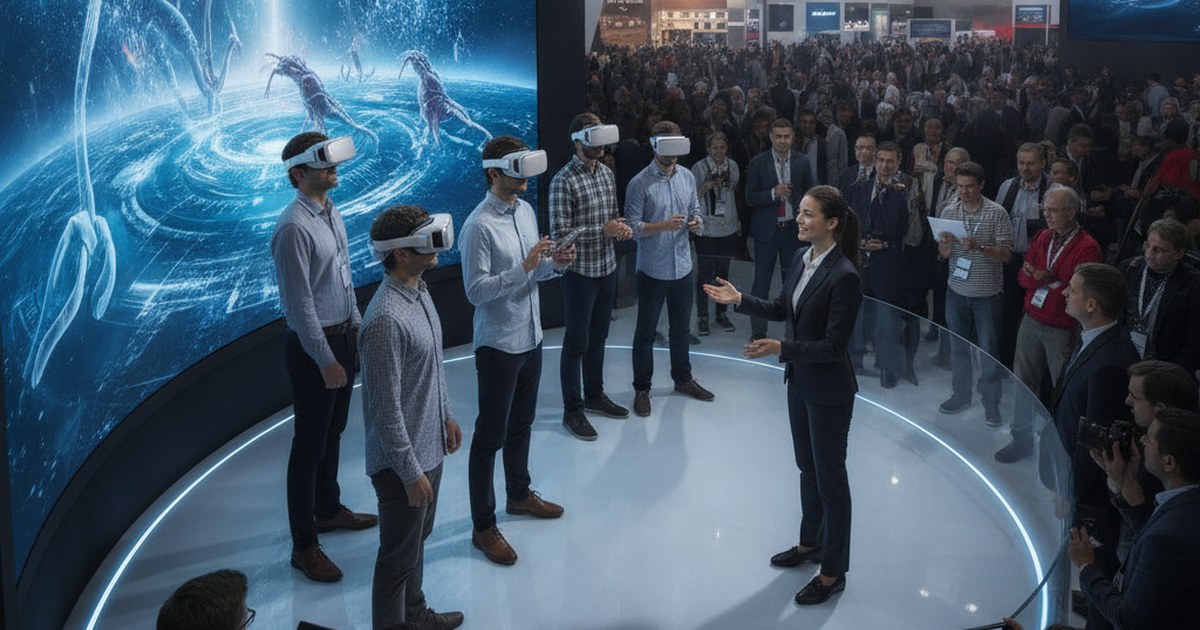 VR на выставке: как гарнитура помогает продавать сложный продукт